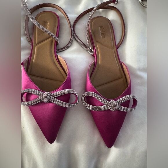 Anthropologie Bibi Lou Bow Flats - Picture 7 of 7
